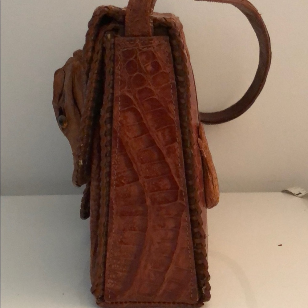 VINTAGE AUTHENTIC ALLIGATOR BAG - Picture 6 of 8